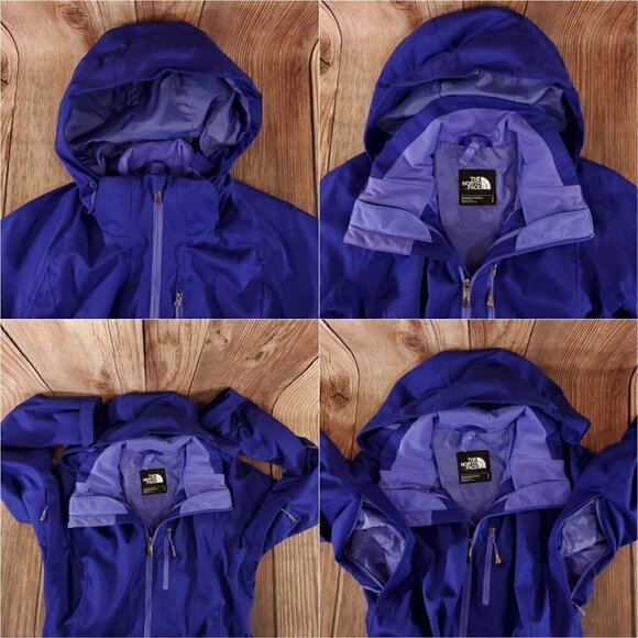 *Shell Only* The North Face Womens Small ThermoBall Snow Triclimate Parka Hyvent - Picture 4 of 16